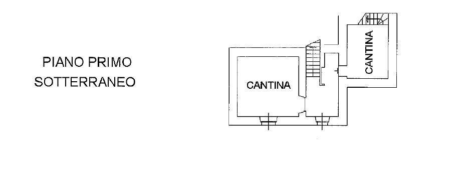 Rustico via San Bernardo, 6, frazione Roata Rossi, Cuneo - planimetria 1