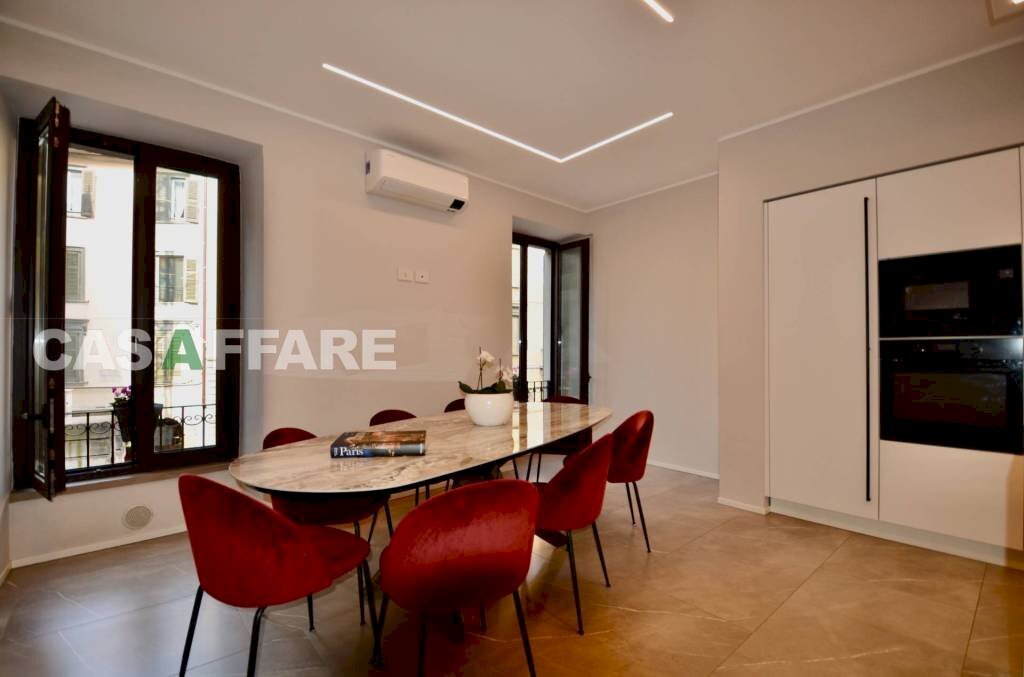 Sala da pranzo - Quadrilocale piazza Pontida, Bergamo - foto 2