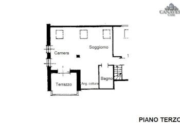 Planimetria - Attic Località Costosa, Cuorgnè - photo 15