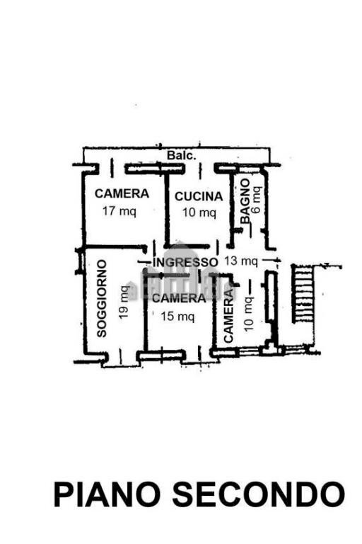 Appartamento via Famiglia Ruatti, 3, Cuorgnè - planimetria 1