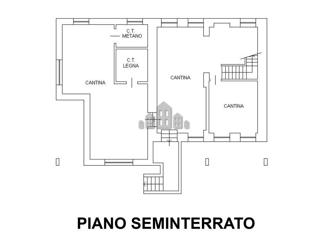 Independent house via Carlo Botta, 58, Castellamonte - floor plans 1