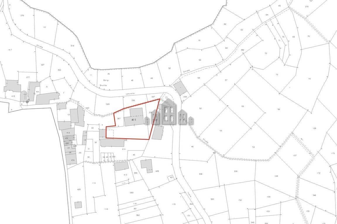 Villa frazione Braida, 21, Canischio - planimetria 1