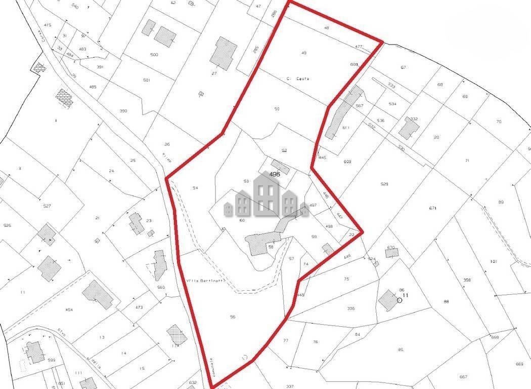 Villa strada della Crosa, 6, Castellamonte - floor plans 1