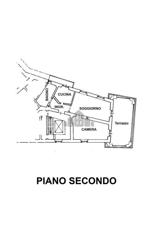 Trilocale via Gugliemo Marconi, 18, Banchette - planimetria 1