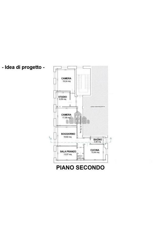 Appartamento via Torino, 5, Cuorgnè - planimetria 1