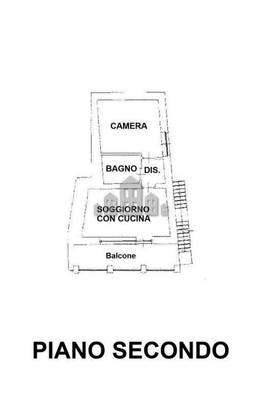 Bilocale via Vittorio Emanuele, 8, Vidracco - planimetria 1