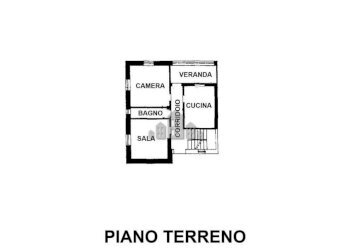 Planimetria - Casa indipendente via Stazione, 16, Quincinetto - foto 47