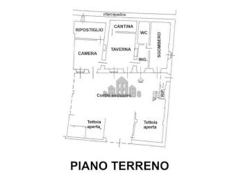 Planimetria - Casa indipendente via Antonio Michela, 6, Vestignè - foto 31