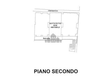 Planimetria - Casa indipendente via Antonio Michela, 6, Vestignè - foto 33