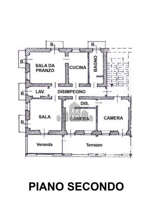 Appartamento Frazione Marietti, 2, Forno Canavese - planimetria 1