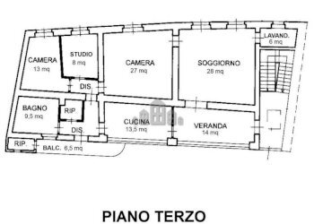 Planimetria - Appartamento via Milite Ignoto, 1, Cuorgnè - foto 43