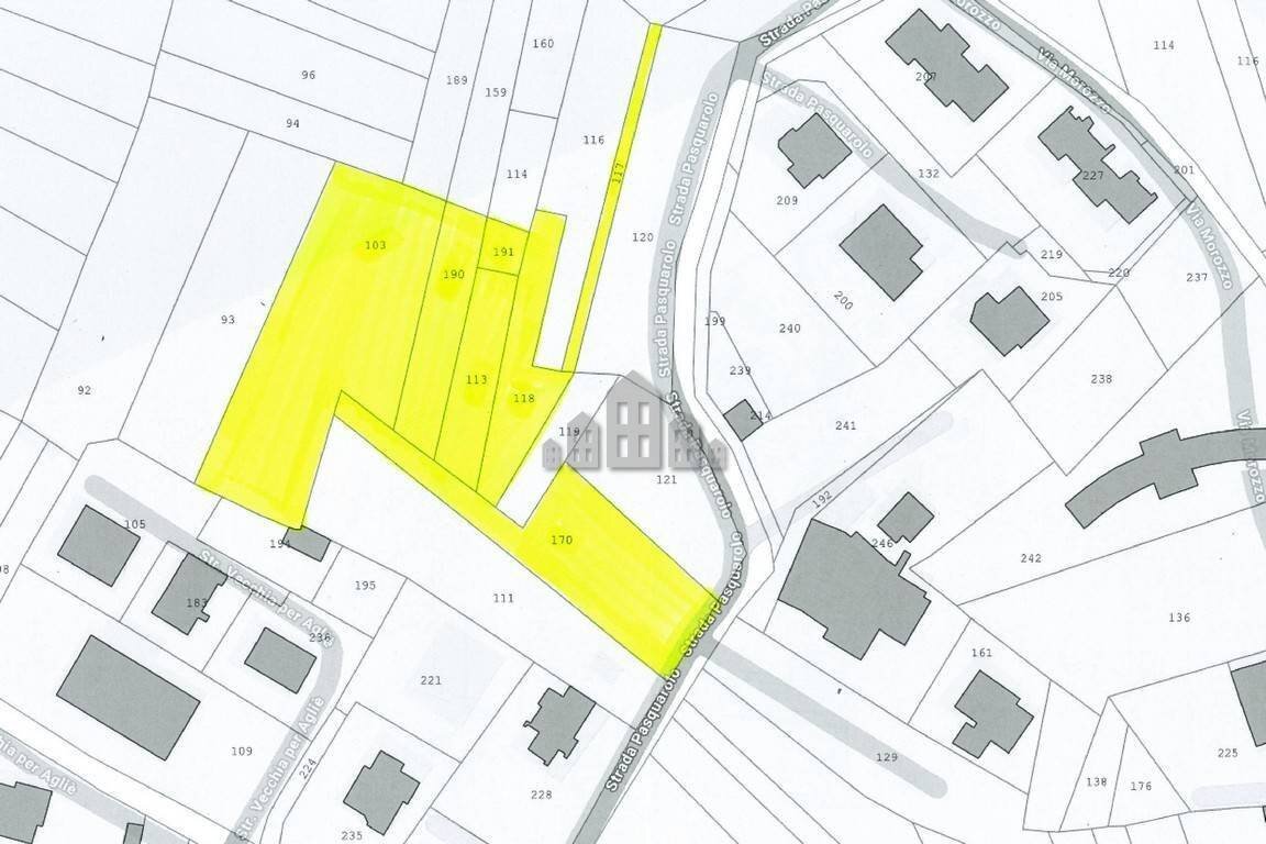 Terreno edificabile strada pasquarolo, SNC, Cuceglio - planimetria 1
