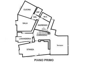 Planimetria - Casa indipendente via Garibaldi, 24, Rueglio - foto 50