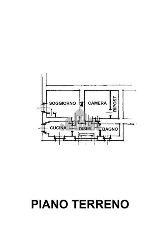 Appartamento via Miniere, 4, Traversella - planimetria 1