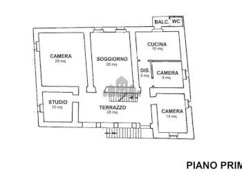 Planimetria - Casa indipendente via Enzo Migliore, 1, Brosso - foto 31