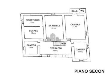 Planimetria - Casa indipendente via Enzo Migliore, 1, Brosso - foto 32