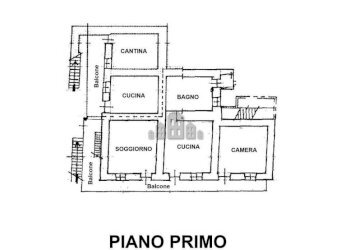 Planimetria - Casa indipendente Località Vasario, snc, Sparone - foto 49