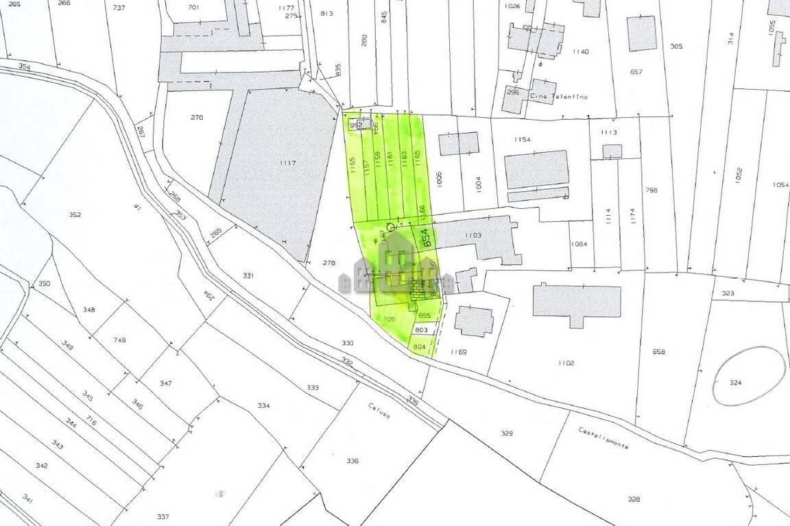 Independent house Frazione Spineto, Snc, Castellamonte - floor plans 1