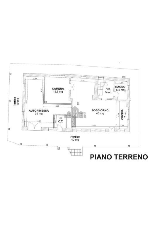 Villa frazione capriolo, snc, Castellamonte - floor plans 1