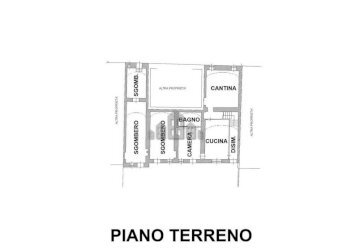 Planimetria - Casa indipendente vicolo Boggio, 12, San Giorgio Canavese - foto 50