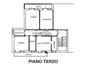Planimetria - Appartamento viale Losego, 6, Rivarolo Canavese - foto 27