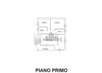Planimetria - Casa indipendente Regione piani, 16, Val di Chy - foto 45