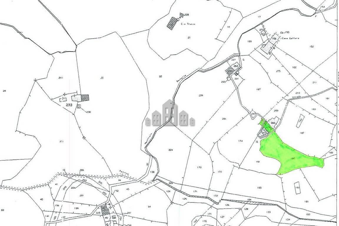 Independent house strada della colla, 11, Valchiusa - floor plans 1