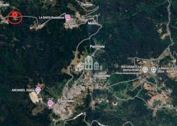 Mappa - Casa indipendente Località Vernetto, snc, Frassinetto - foto 29