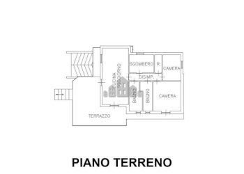 Planimetria - Independent house via Anna Frank, 12, Cuorgnè - photo 36