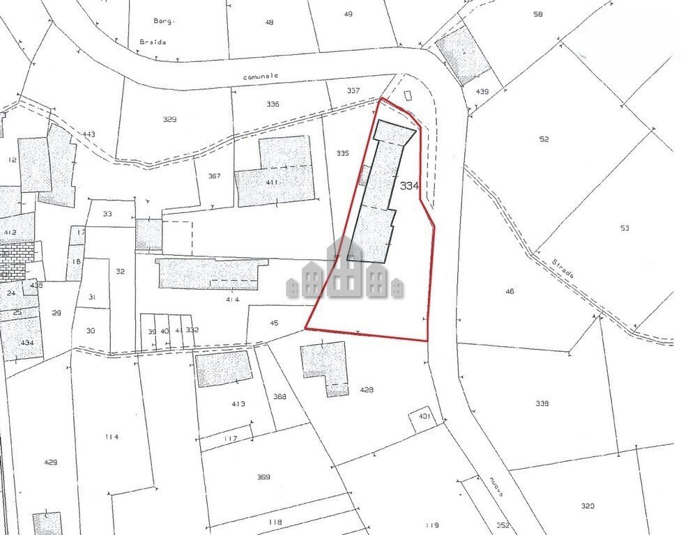 Casa indipendente Frazione Braida, 22, Canischio - planimetria 1