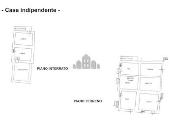 Planimetria - Independent house via Piandone, S.n.c., Baldissero Canavese - photo 46