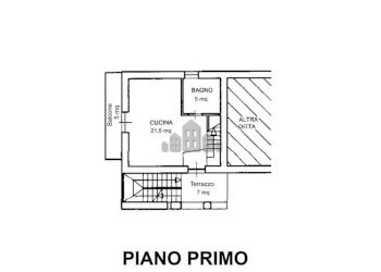 Planimetria - Two-room apartment piazza Guglielmo Marconi, 6, Salassa - photo 31