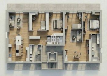 Planimetria - Three-room apartment via IV Novembre, SNC, Salassa - photo 8