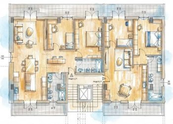 Planimetria - Three-room apartment via IV Novembre, SNC, Salassa - photo 9