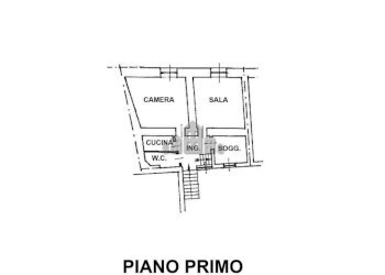 Planimetria - Casa indipendente via Adua, snc, Issiglio - foto 42