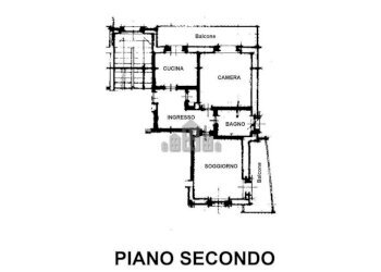 Planimetria - Three-room apartment via Ceritti, 1, Alpette - photo 24