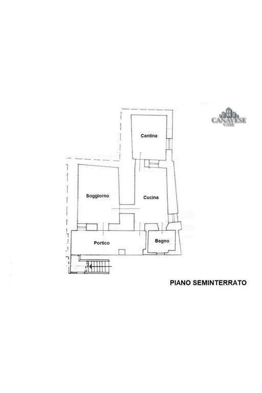 Casa indipendente strada Belvedere, snc, Borgiallo - planimetria 1
