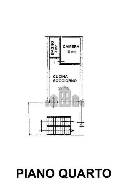 Attic via Cappuccini, 3, Cuorgnè - floor plans 1