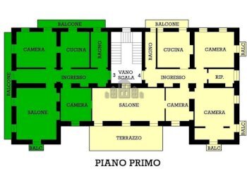 Planimetria - Stabile - Palazzo via Truchetti, 41, Forno Canavese - foto 44