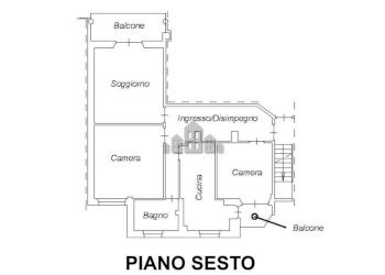 Planimetria - Four-room apartment via Giovanni Bosco, 5, Cuorgnè - photo 30
