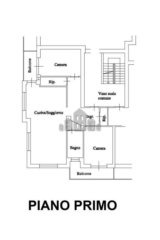 Trilocale via Cascinassa, 11, Pont-Canavese - planimetria 1