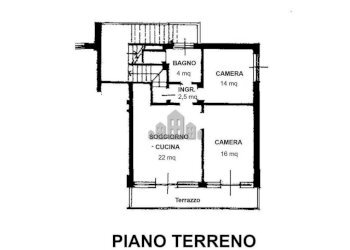 Planimetria - Three-room apartment Località costosa, 6, Cuorgnè - photo 23