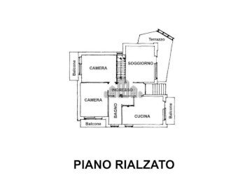 Planimetria - Villa via Cerrano, 6, Rivarolo Canavese - foto 44