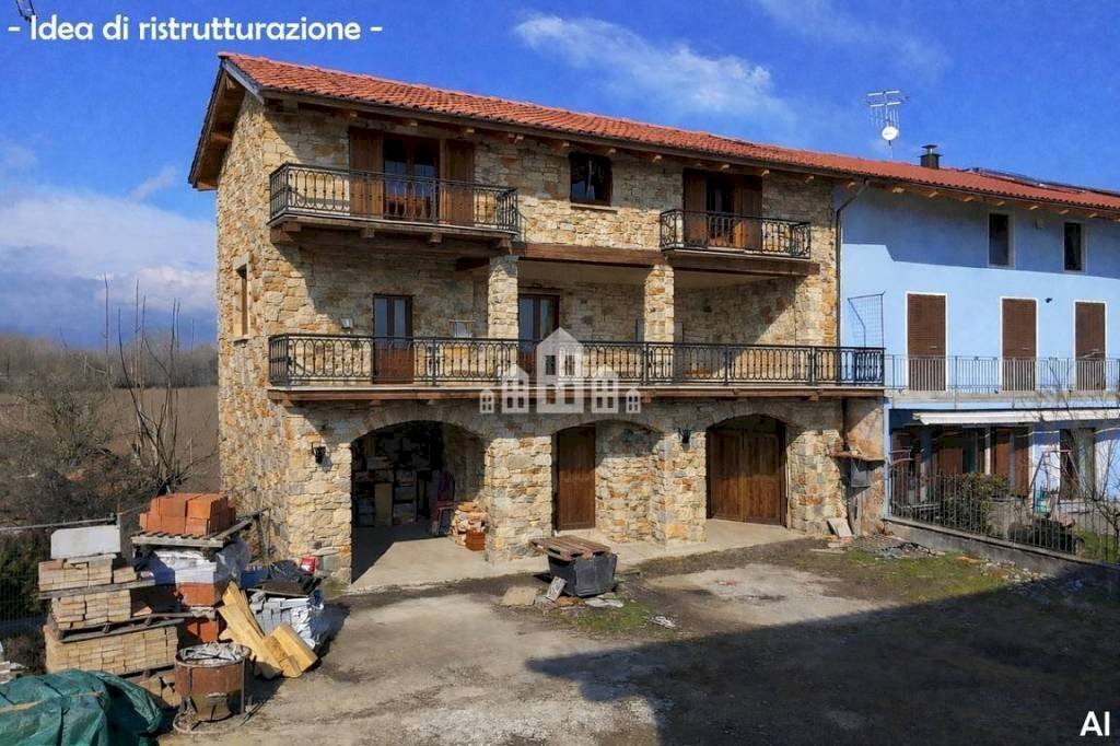 Facciata - Casa indipendente via Fiorana, 91, Strambino - foto 2