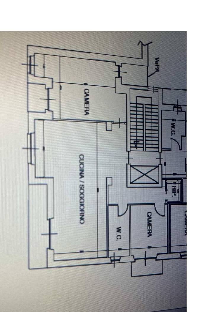 Attic Baluardo Montebello, San Damiano d'Asti - floor plans 1