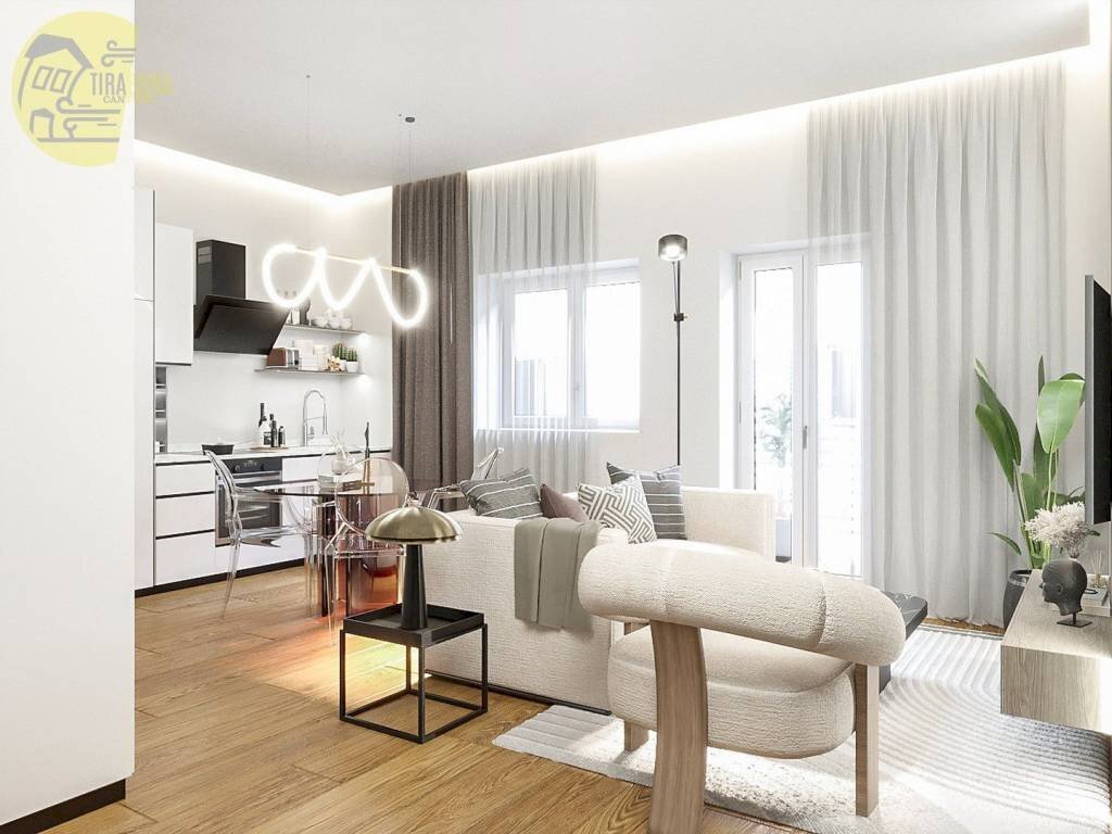 Salone - Two-room apartment Androna Campo Marzio, 9, Trieste - photo 2