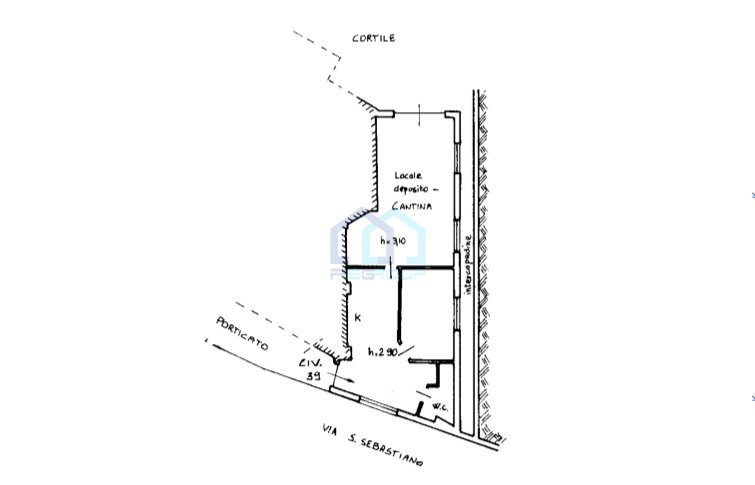 planimetria.png - Bilocale Via San Sebastiano 33, Albisola Superiore - planimetria 1