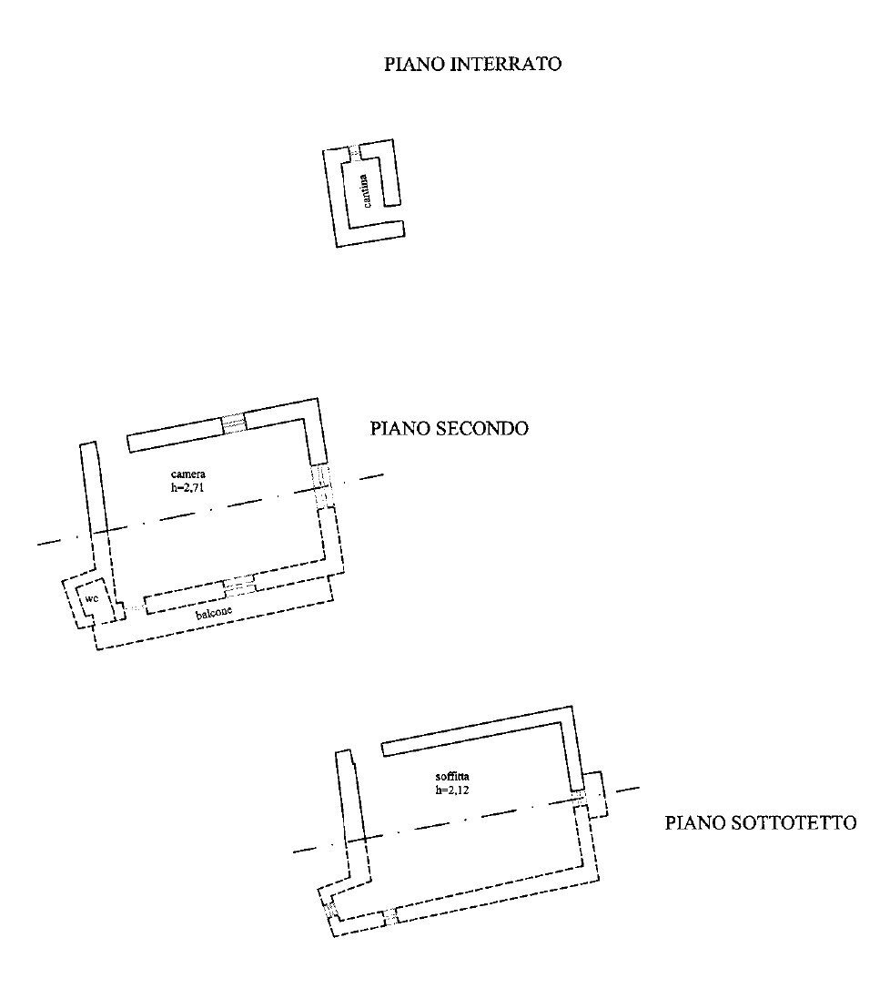 Rustico Località Marseiller, frazione Marseiller, Verrayes - planimetria 1