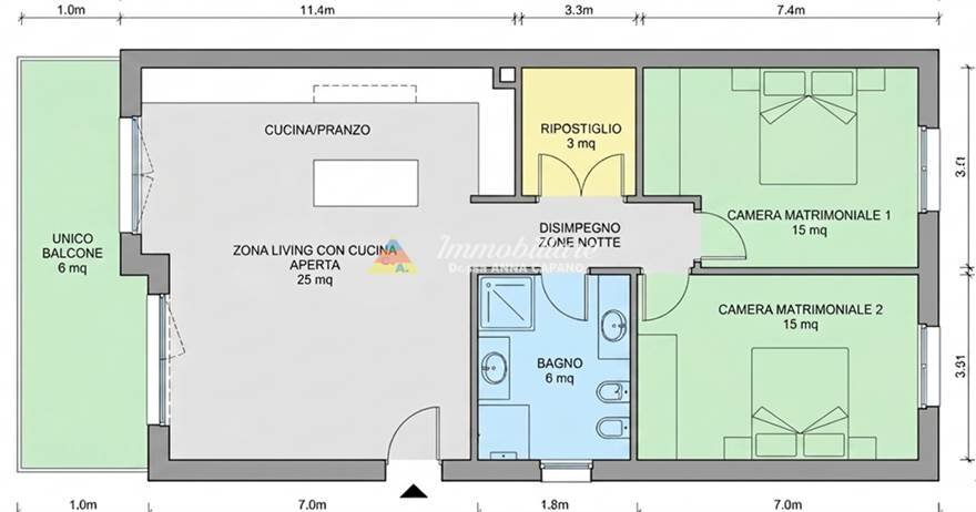 Three-room apartment VIA DEL LAVORO AD.ZE, Casalecchio di Reno - photo 1