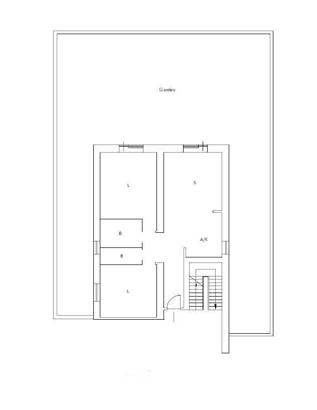 Foto 20 - Appartamento via Cellottini
 
38, Monterotondo - planimetria 1